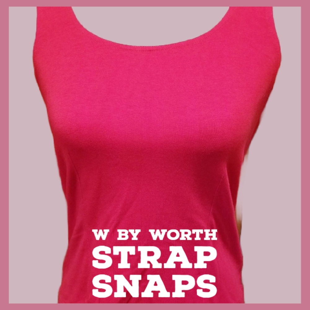Worth Red Mostly Cotton Classic "Must Have" Summer Tank Top